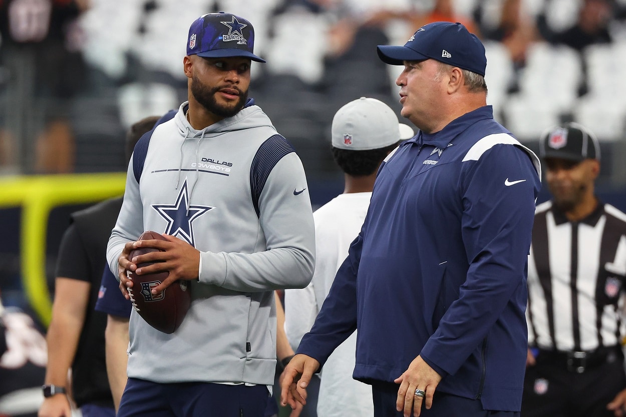 Dak Prescott Mike McCarthy Dallas Cowboys