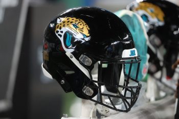 Jacksonville Jaguars helmet
