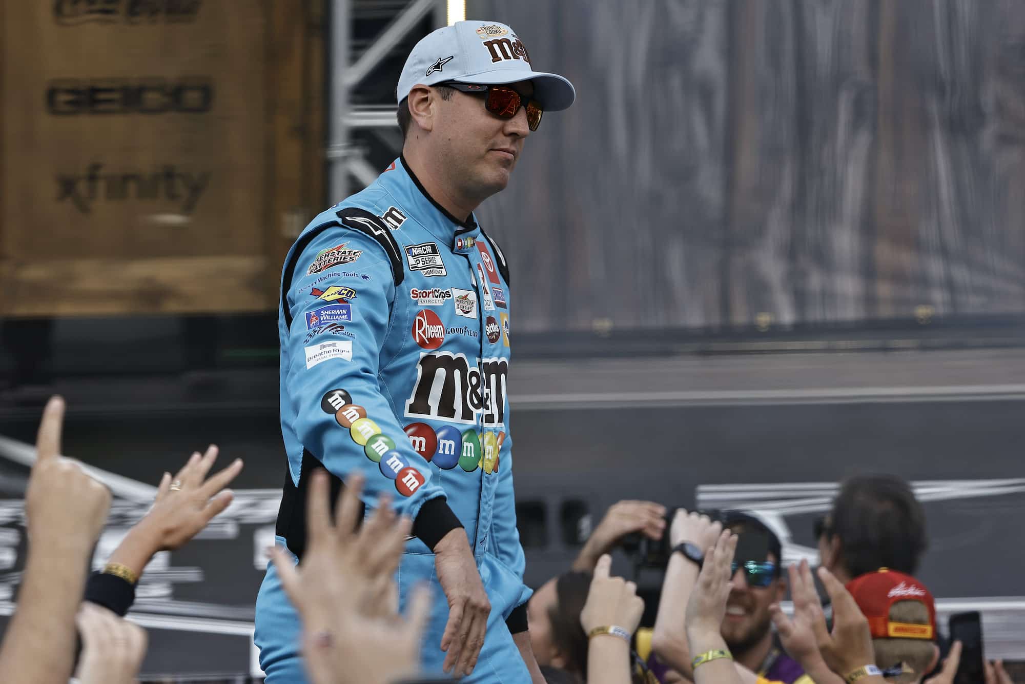 Kyle Busch Talks Kevin Harvick Retirement and Casually Slips in