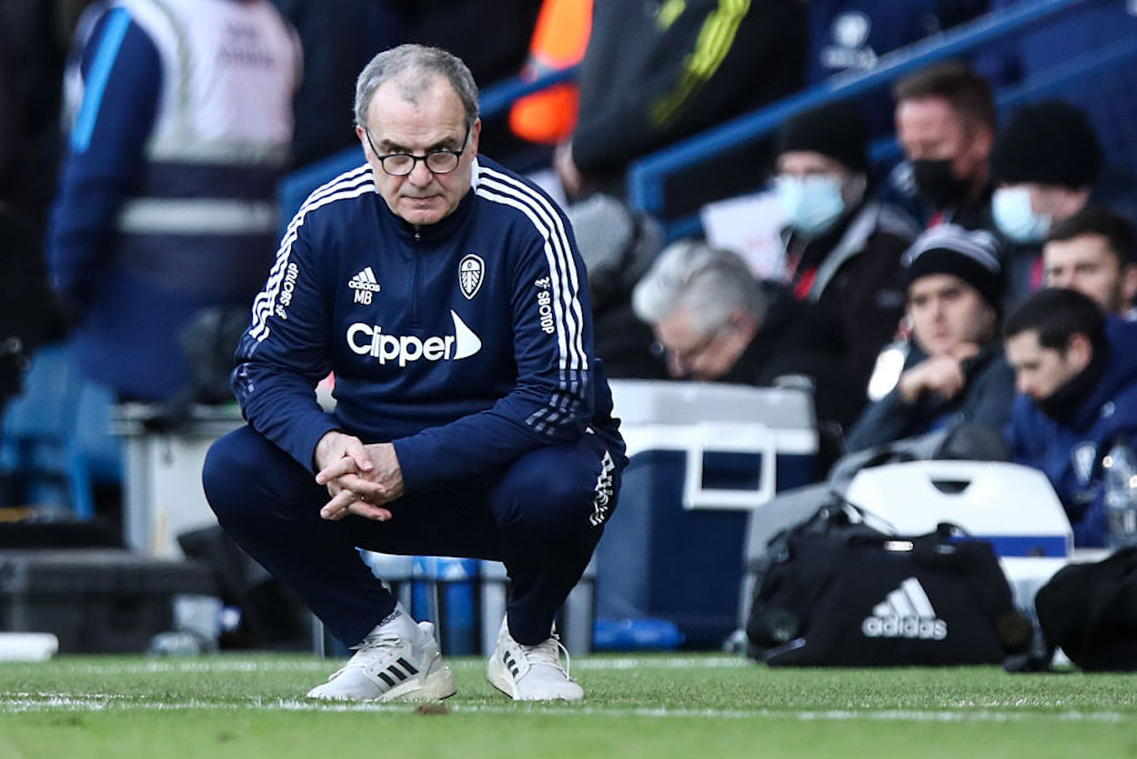 Marcelo Bielsa during his time at Leeds.