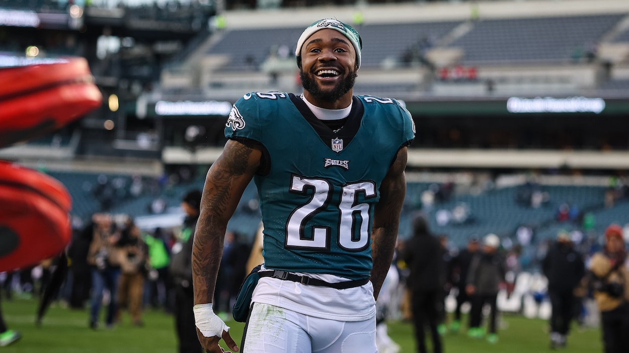 Miles Sanders contract, Miles Sanders, Philadelphia Eagles, free agent RB