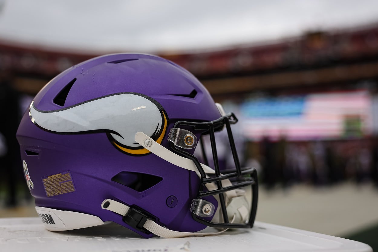 Minnesota Vikings helmet