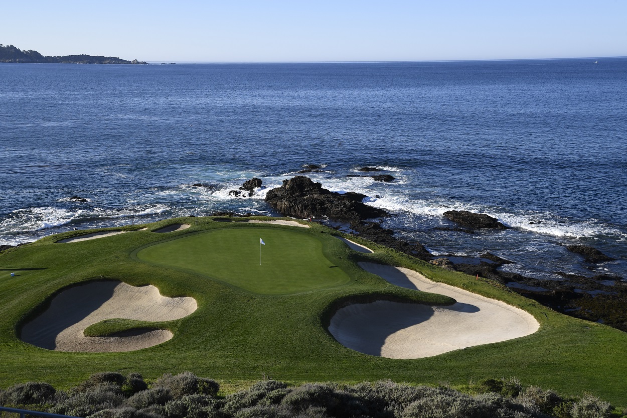 The seventh hole at Pebble Beach Golf Links