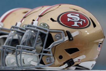 San Francisco 49ers helmet