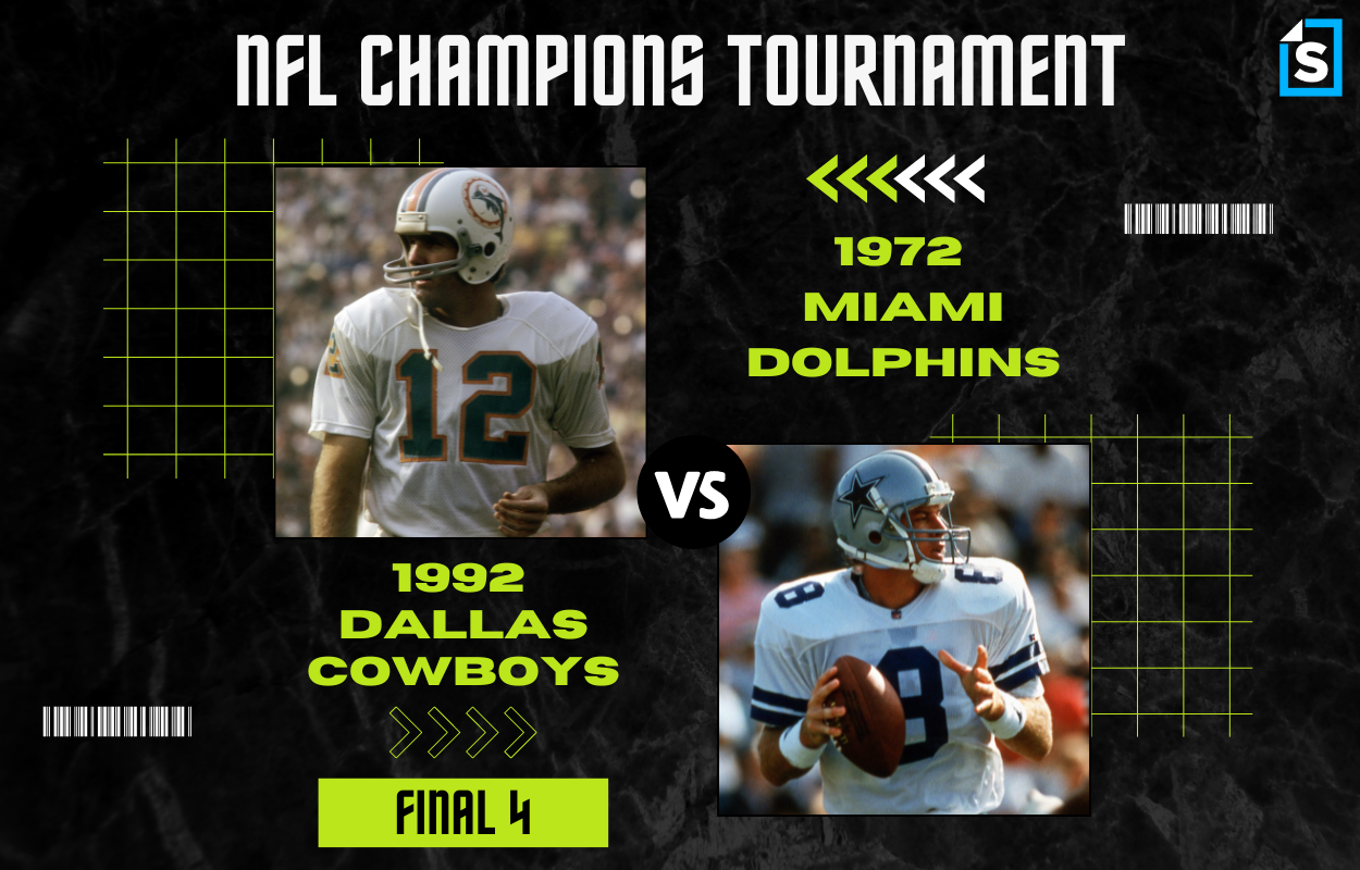 Super Bowl Tournament 1972 Miami Dolphins vs. 1992 Dallas Cowboys