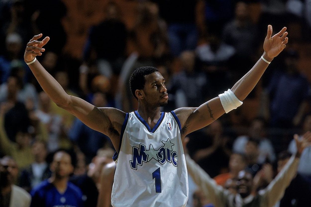 Tracy McGrady during his time with the Orlando Magic.