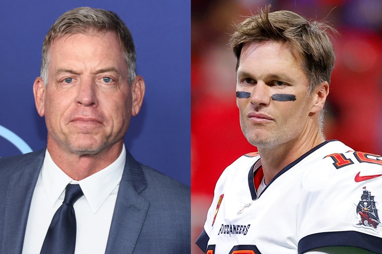 Tom Brady and Troy Aikman