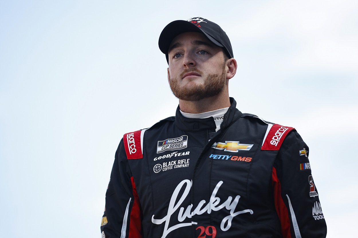 Ty Dillon at the 2022 NASCAR Cup Series South Point 400