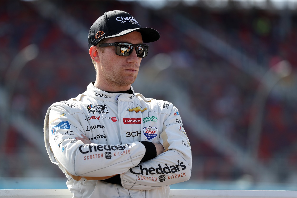 Tyler Reddick waits on the grid during qualifying for the NASCAR Cup Series Championship at Phoenix Raceway on Nov. 5, 2022 | Meg Oliphant/Getty Images