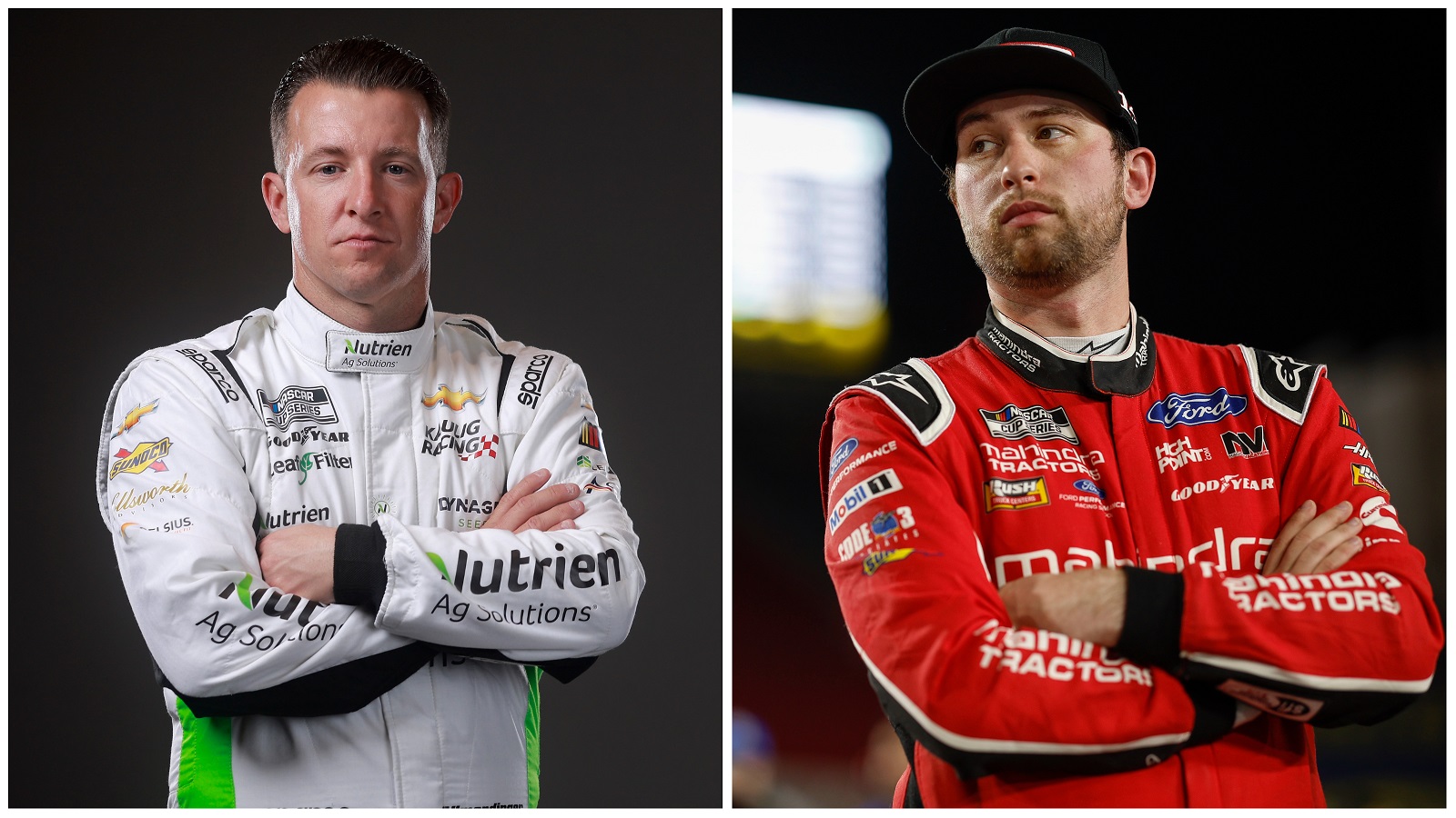 NASCAR Cup Series drivers AJ Allmendinger and Chase Briscoe. | Getty Images