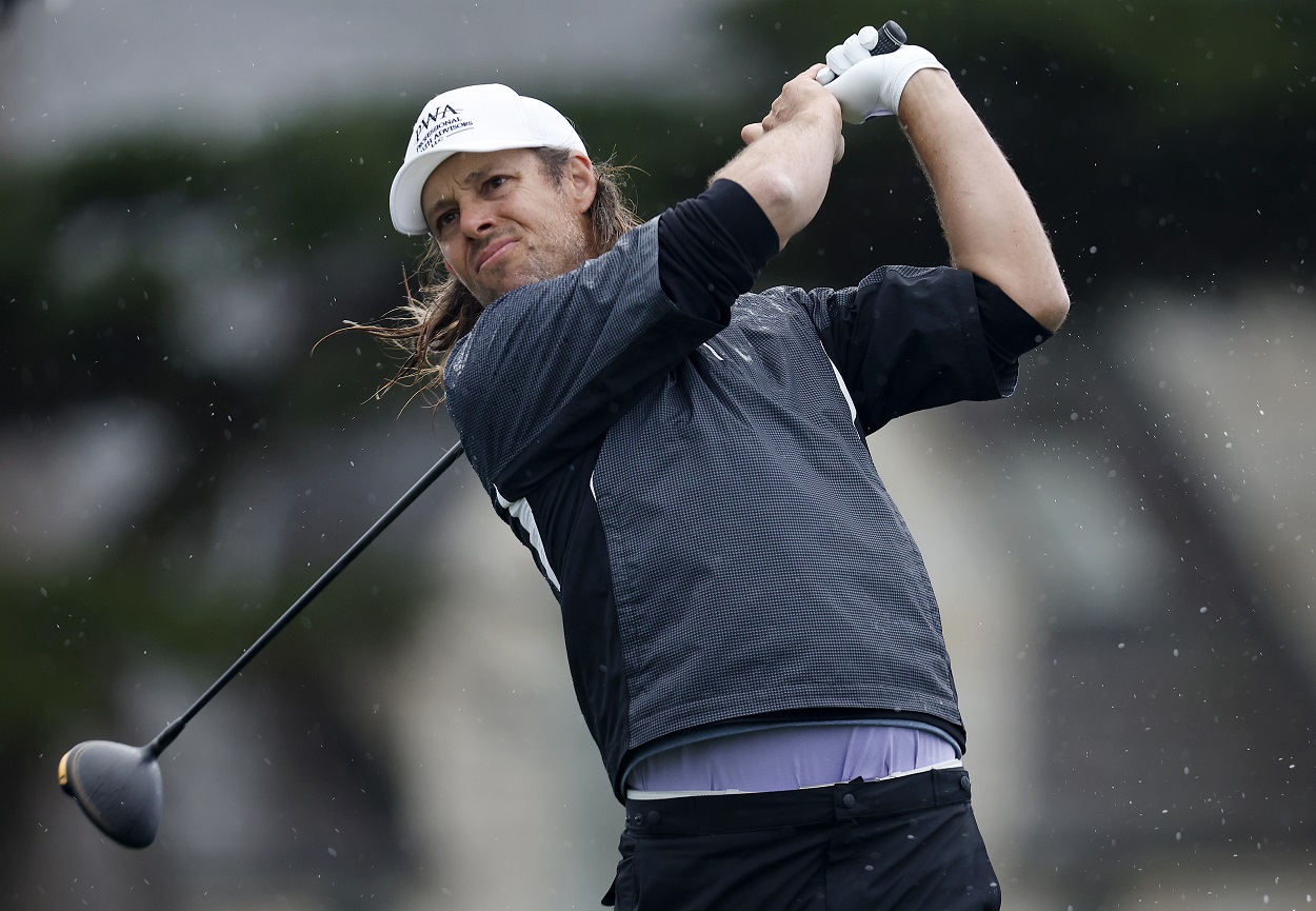 Aaron Baddeley at the PGA Tour AT&T Pebble Beach Pro-Am in February 2023