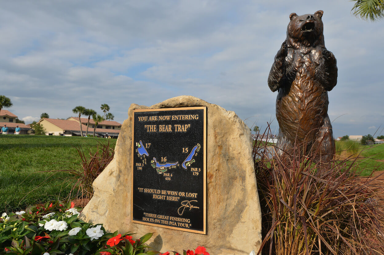 The Bear Trap at PGA National is one of the toughest three-hole stretches on the PGA Tour.