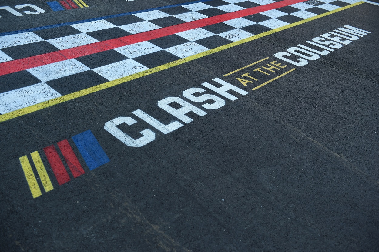 NASCAR Cup Series Clash at the Coliseum logo