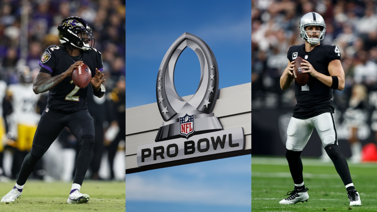 NFL Pro Bowl, Derek Carr, Tyler Huntley, 2023 Pro Bowl