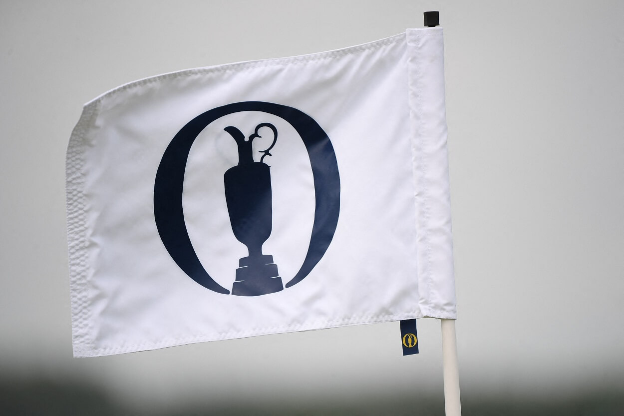 The Open Championship flag