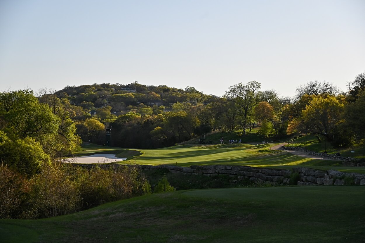 A view of the third hole at Austin Country Club during the WGC-Match Play event