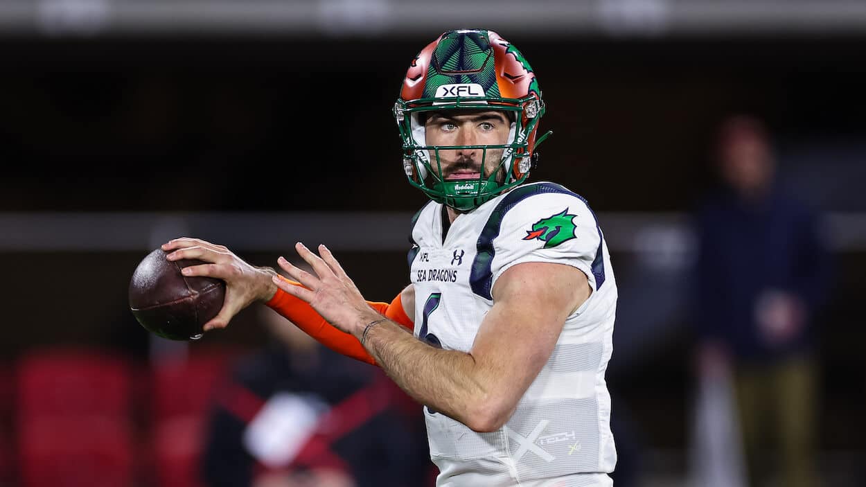 Who is Ben DiNucci, the Seattle Sea Dragons QB in the XFL?