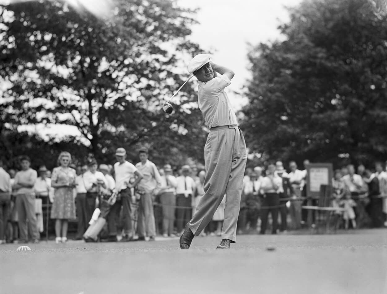 Ben Hogan during the 1945 PGA Tour season