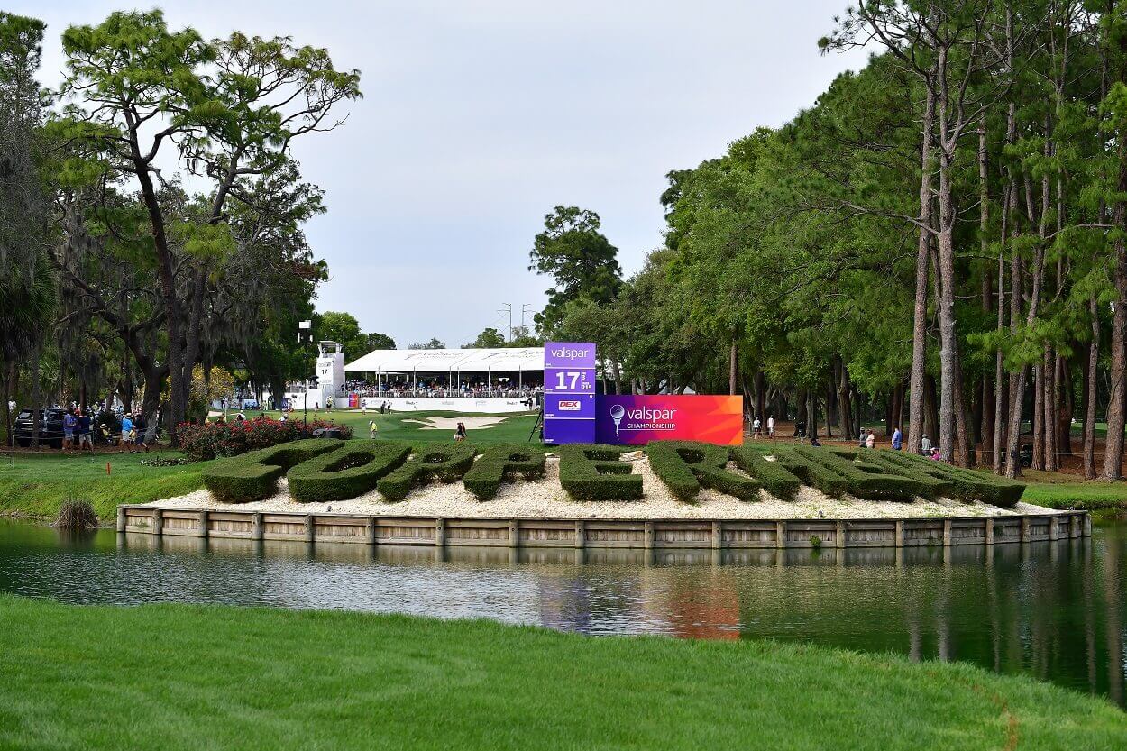 The 17th hole at the Copperhead Course at Innisbrook