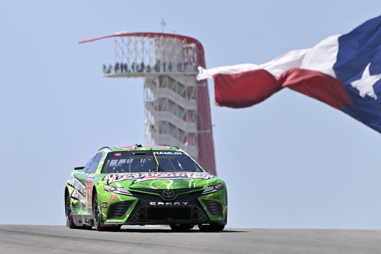 Denny Hamlin at COTA