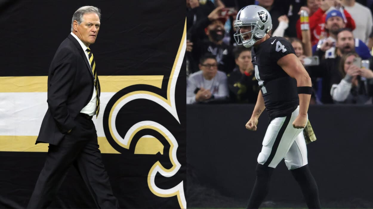 Derek Carr contract, Derek Carr, New Orleans Saints, Saints salary cap