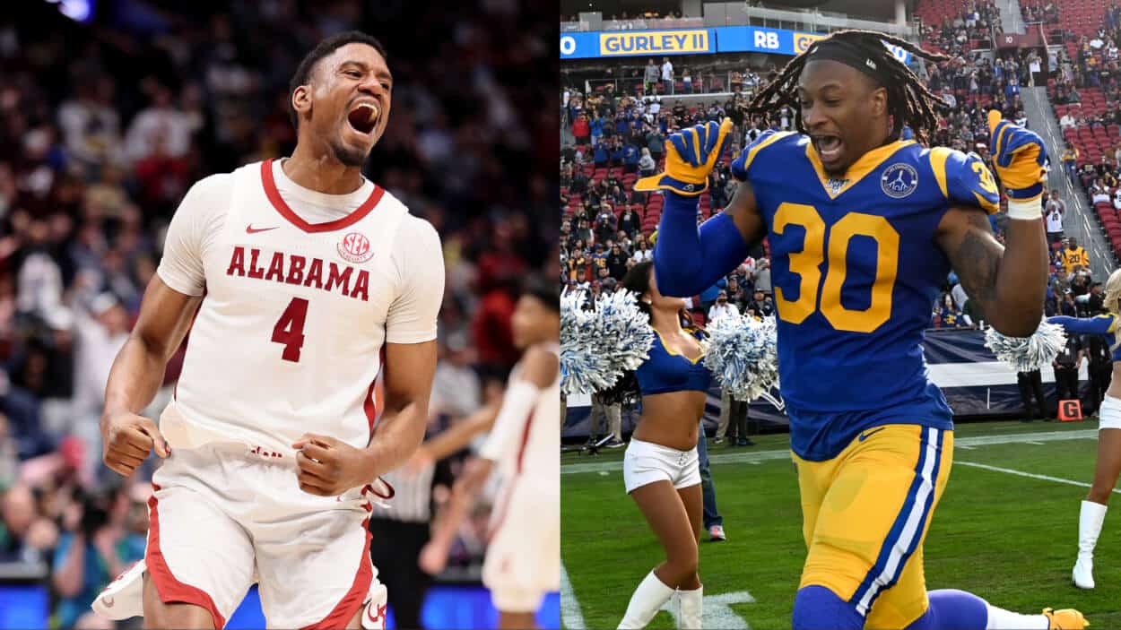 Is Noah Gurley related to Todd Gurley? Noah Gurley, Todd Gurley, Alabama, 2023 NCAA Tournament