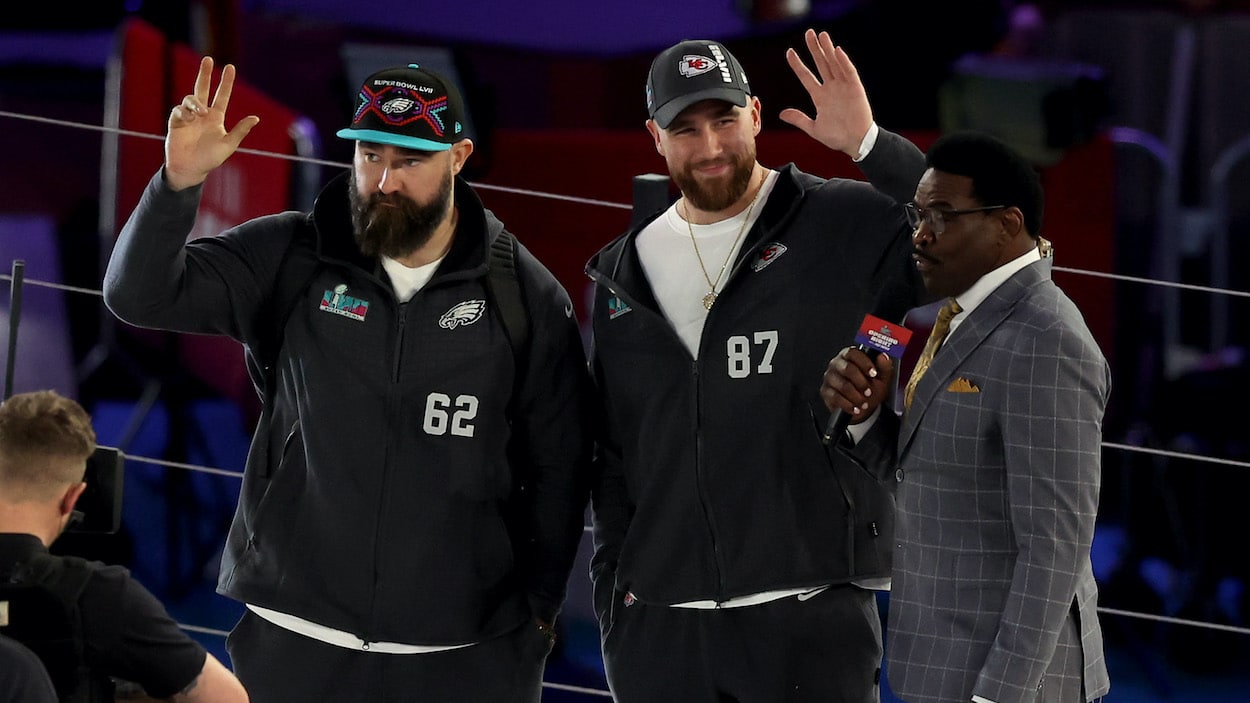 Travis Kelce, Jason Kelce, NFL coaches