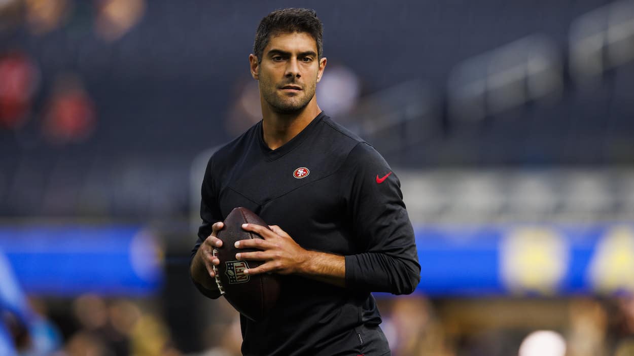 Jimmy Garoppolo contract, Jimmy G contract, Las Vegas Raiders, Derek Carr