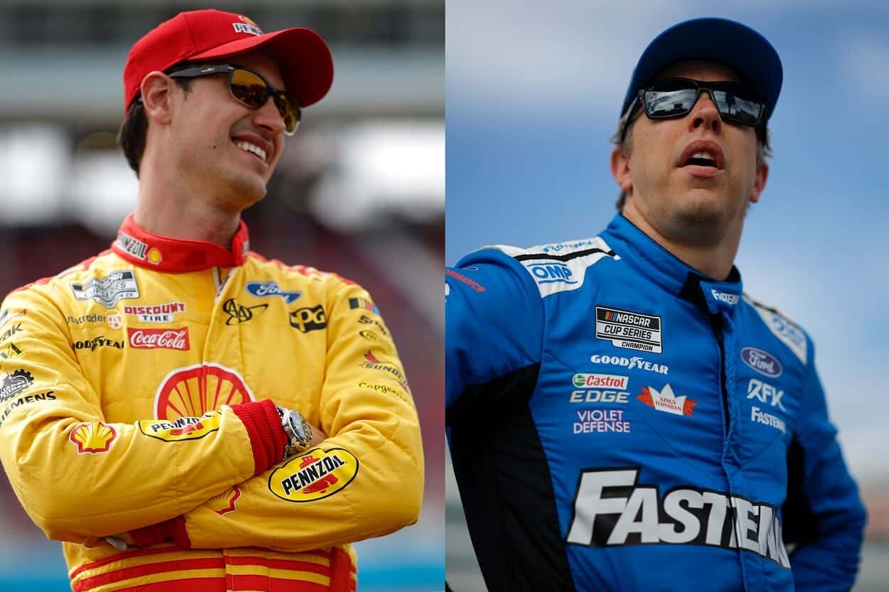 Joey Logano and Brad Keselowski