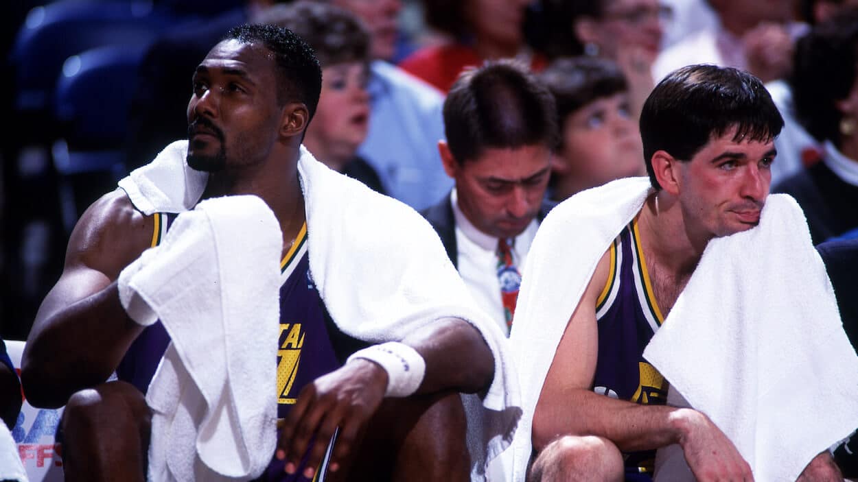 John Stockton and Karl Malone, Stockton and Malone, Utah Jazz, Dream Team, John Stockton, Karl Malone