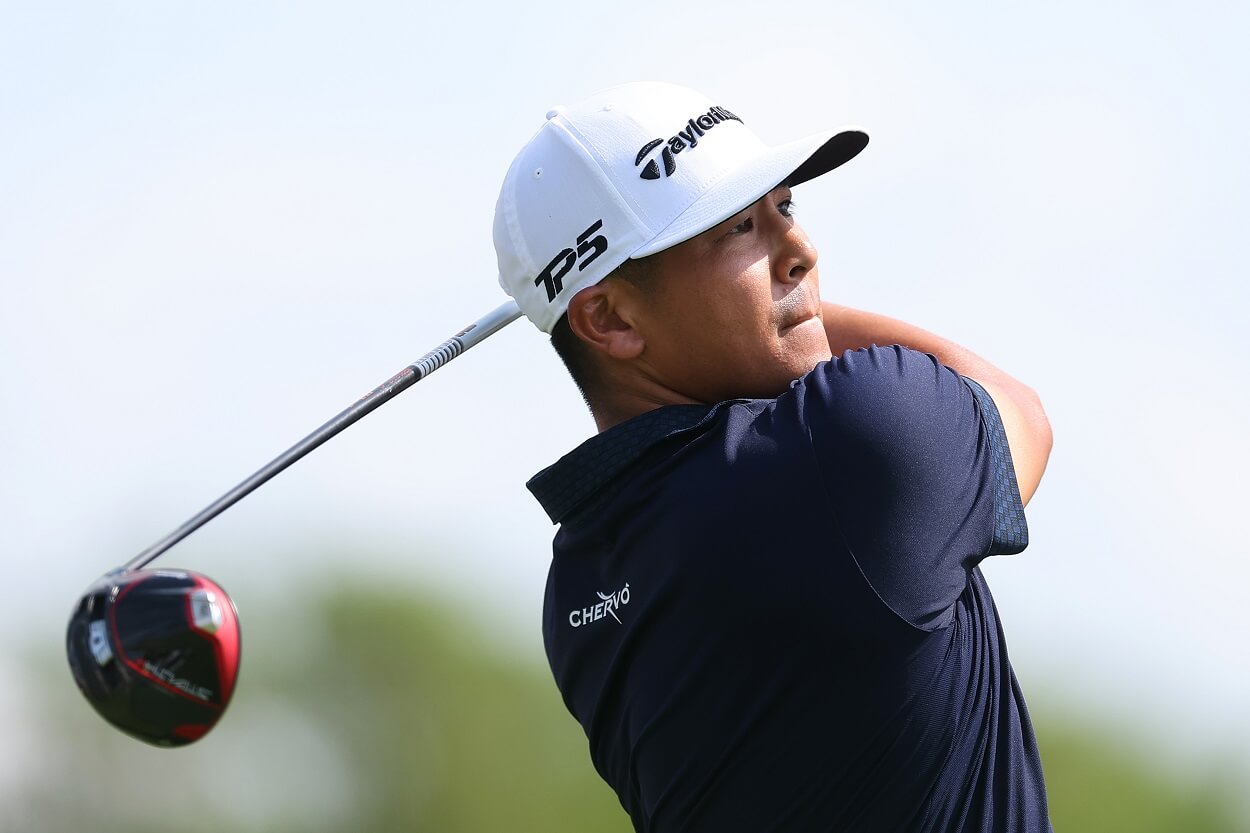 Kurt Kitayama at the 2023 PGA Tour Arnold Palmer Invitational
