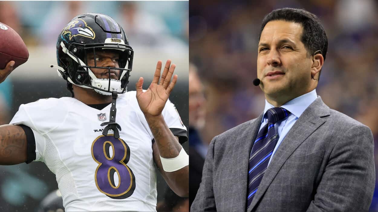 Adam Schefter, Lamar Jackson, Lamar Jackson contract, Baltimore Ravens, collusion