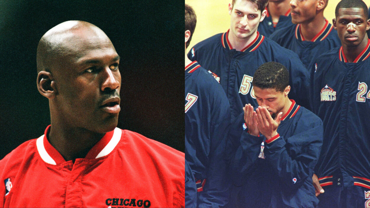 Michael Jordan, Mahmoud Abdul-Rauf, NBA, national anthem