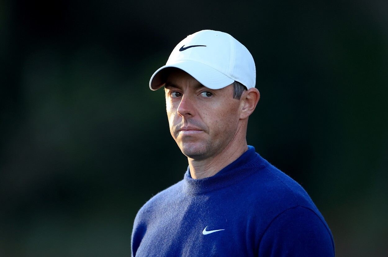 Rory McIlroy during the second round of the 2023 Players Championship