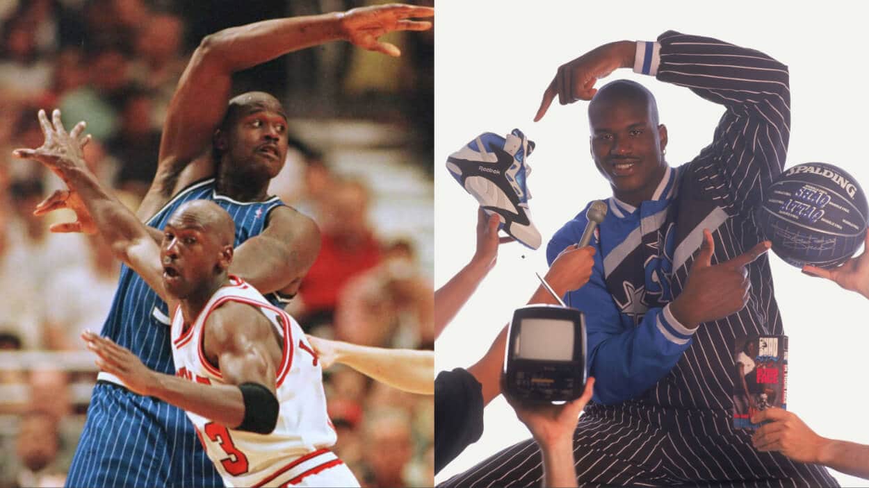 Shaquille O'Neal, Michael Jordan, Blue Chips