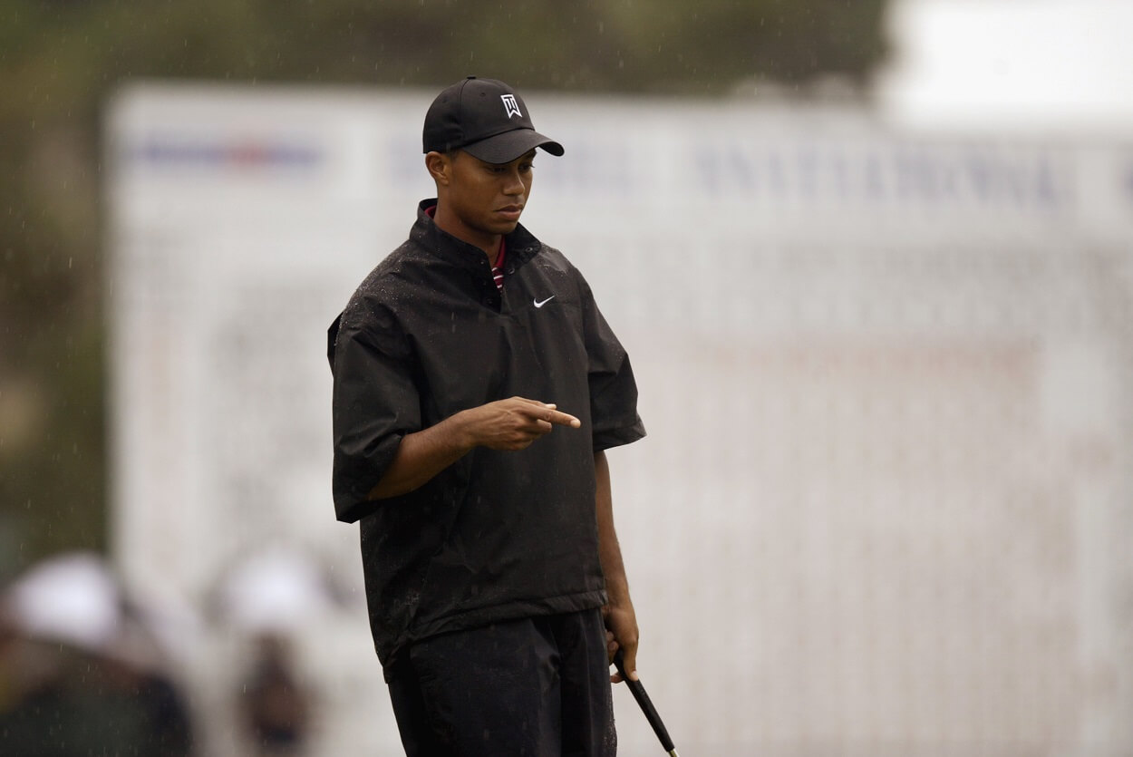 Tiger Woods during the final round of the 2003 Bay Hill Invitational
