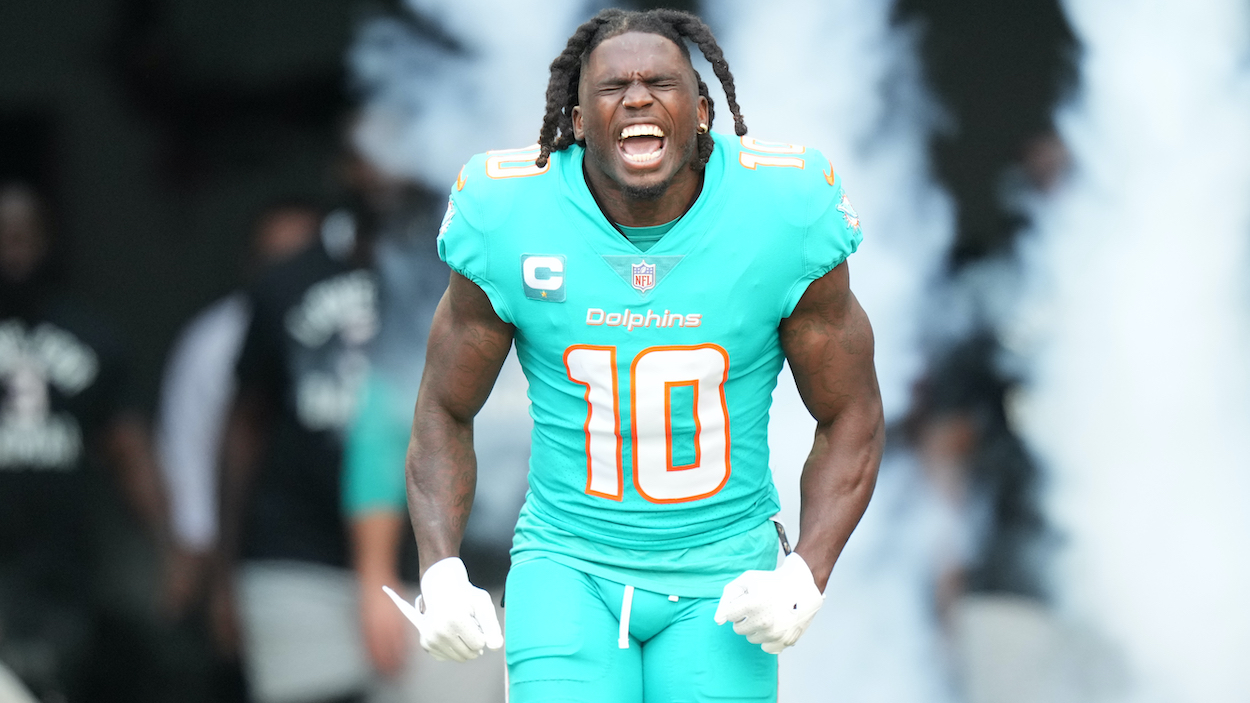 tyreek hill miami dolphins jersey number