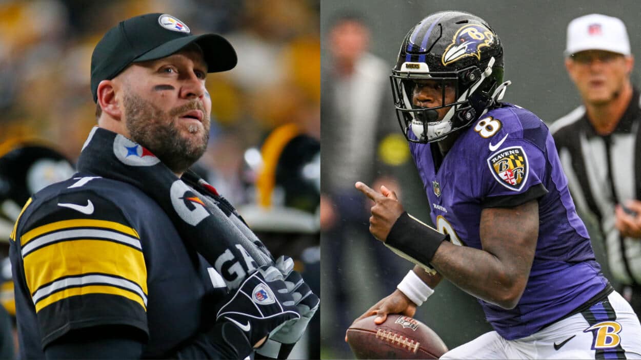 Ben Roethlisberger, Lamar Jackson