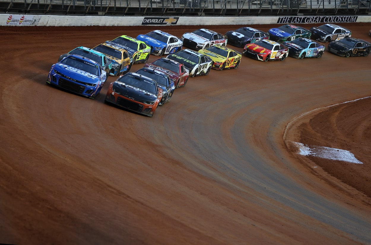 Commercial Tracker 2023 NASCAR Cup Series Race on Bristol Dirt Featured a Bunch of Cautions but Fans at Home Benefitted and Didnt Miss a Single-Green Flag Lap