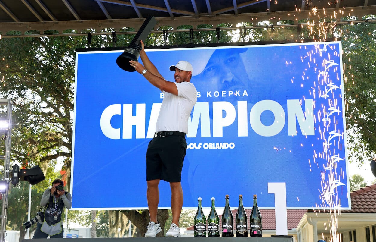Brooks Koepka sends a message to the Masters field: 'I'm finally
