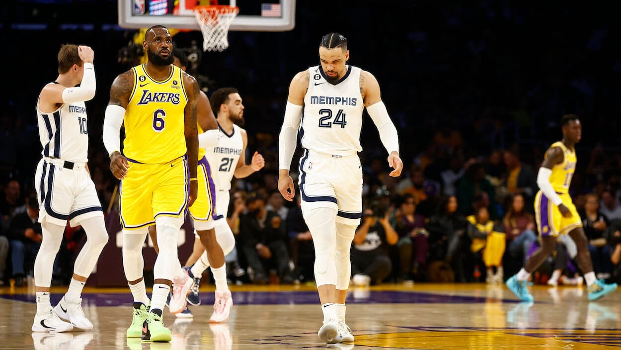 Dillon Brooks, LeBron James, Memphis Grizzlies, Los Angeles Lakers, NBA playoffs