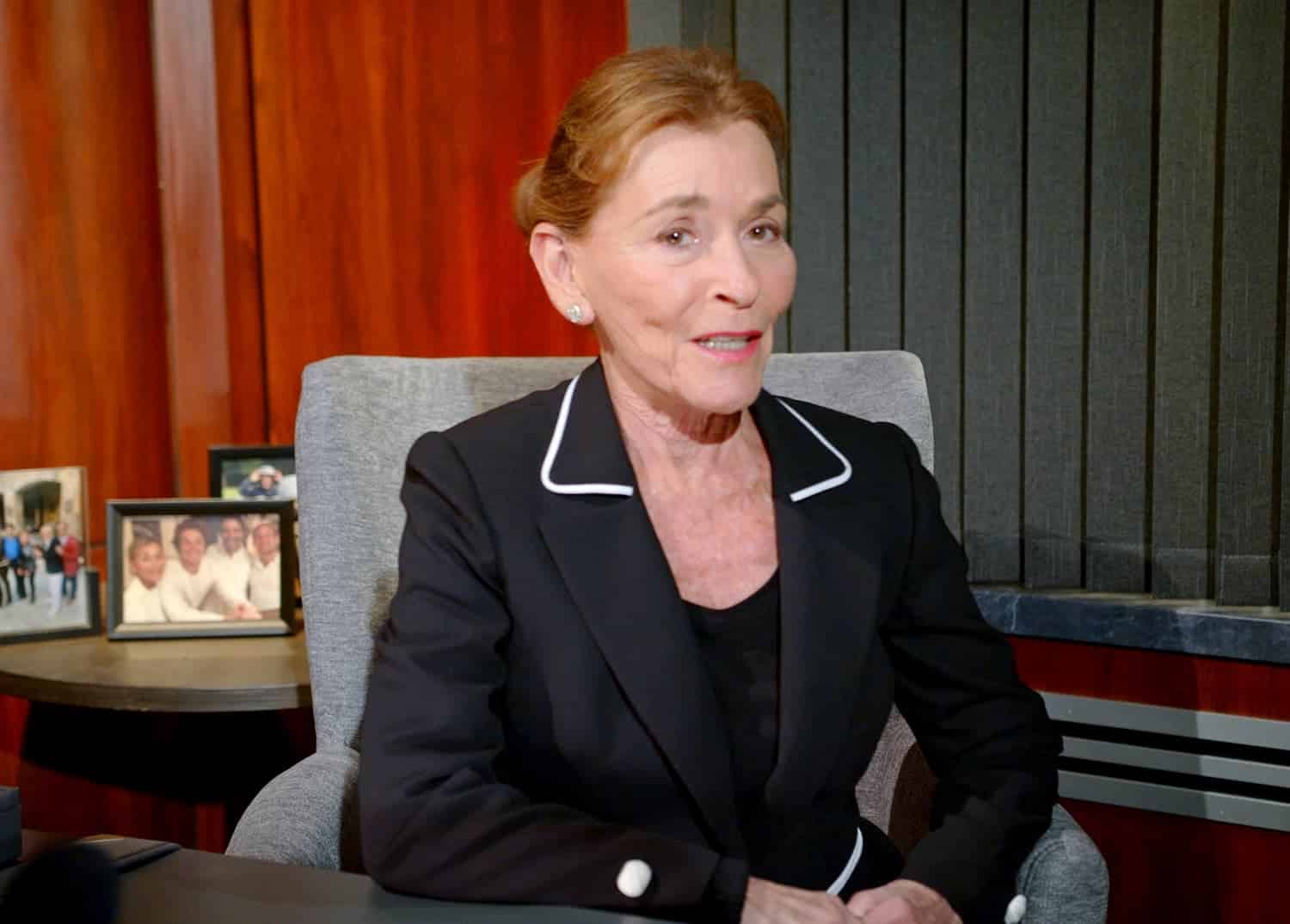 In this screengrab, Judge Judy Sheindlin presents the award for Best Interview Feature at the 46th Annual Gracie Awards on Oct. 5, 2021. |   Alliance for Women in Media Foundation/Getty Images