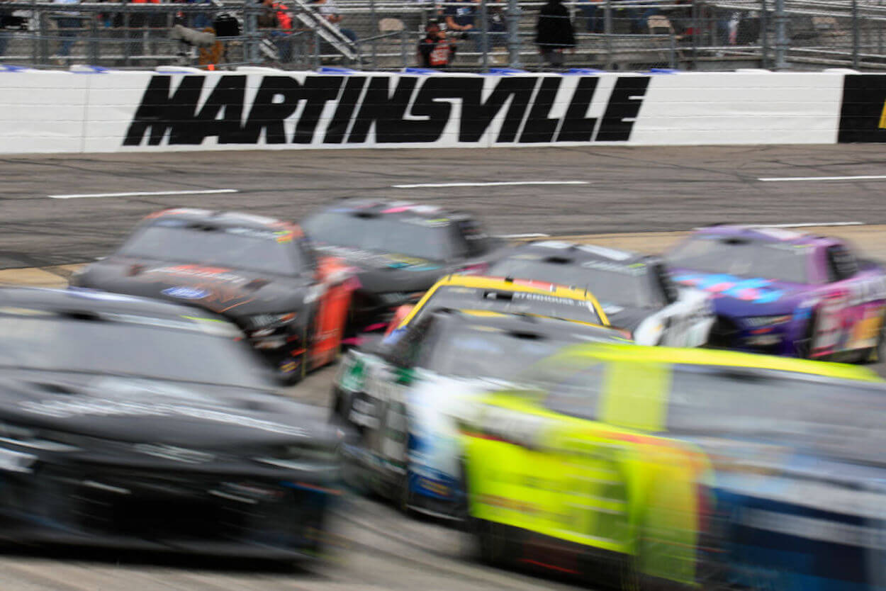 Martinsville Speedway during the 2022 Xfinity Series Playoffs.