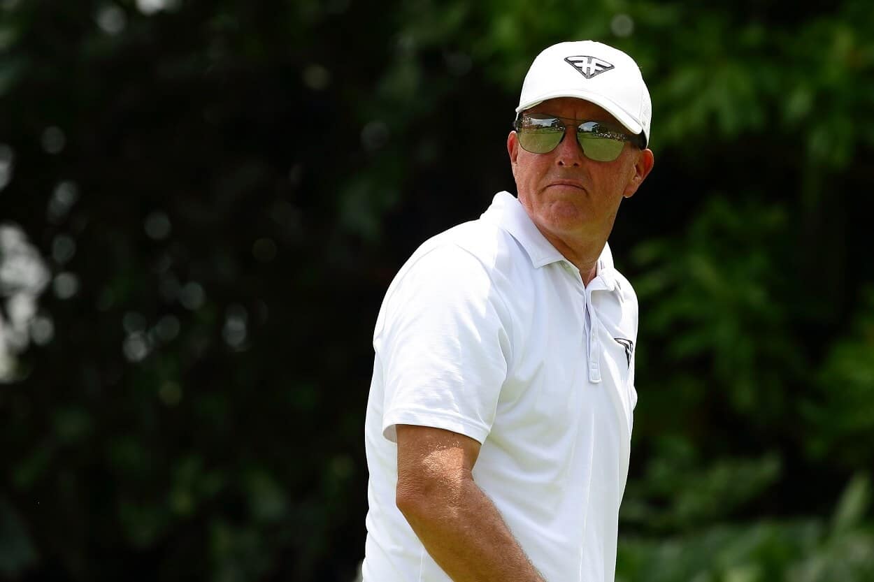 Phil Mickelson Is Finally in Contention at a LIV Golf Event