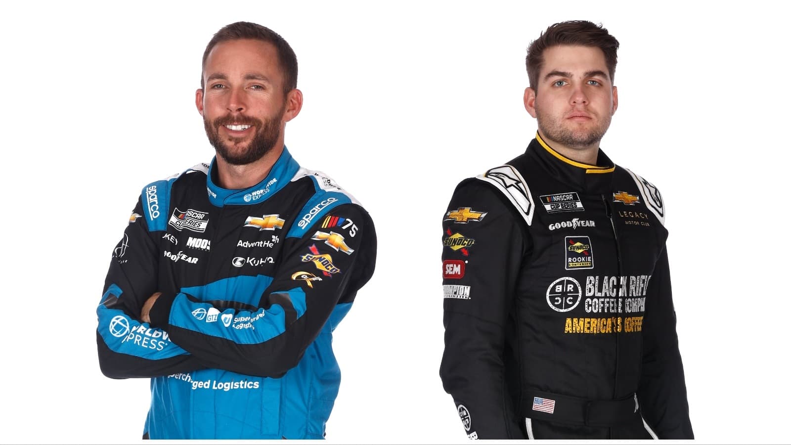 NASCAR Cup Series drivers Ross Chastain and Noah Gragson. | Getty Images