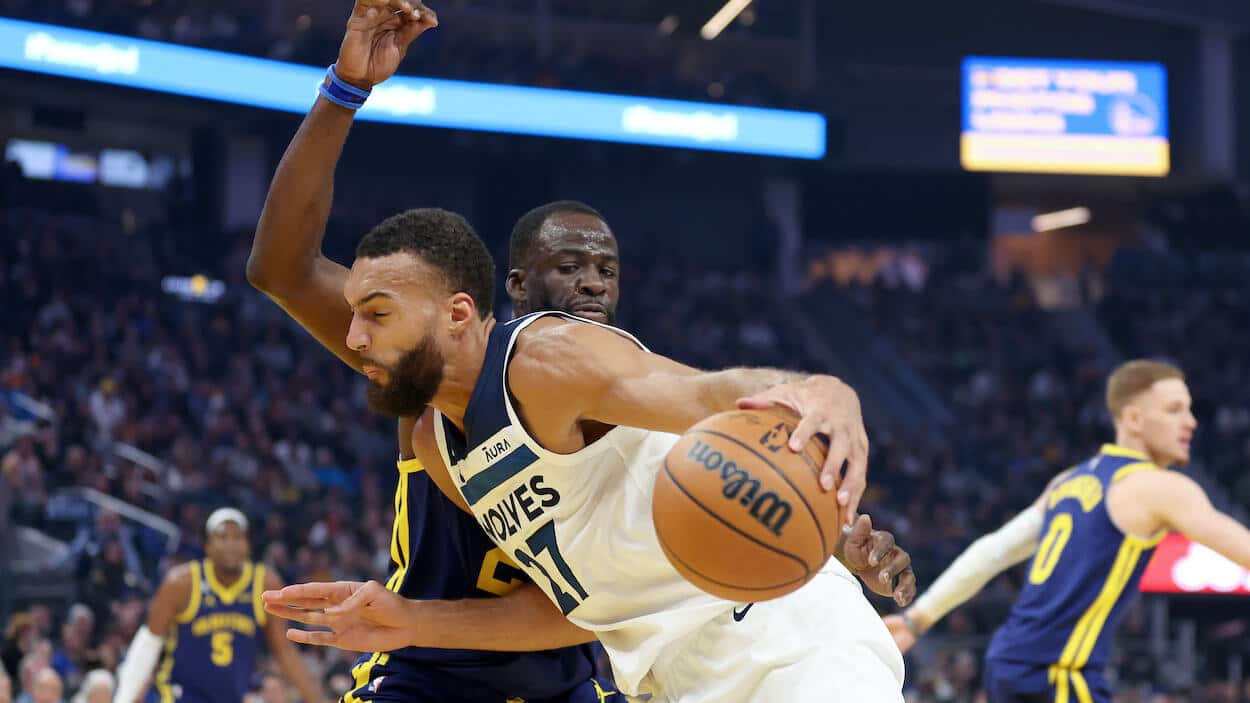 Rudy Gobert, Draymond Green, Minnesota Timberwolves, Rudy Gobert punch