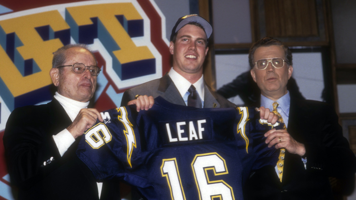 Ryan Leaf, Bill Polian, NFL Draft, NFL draft bust