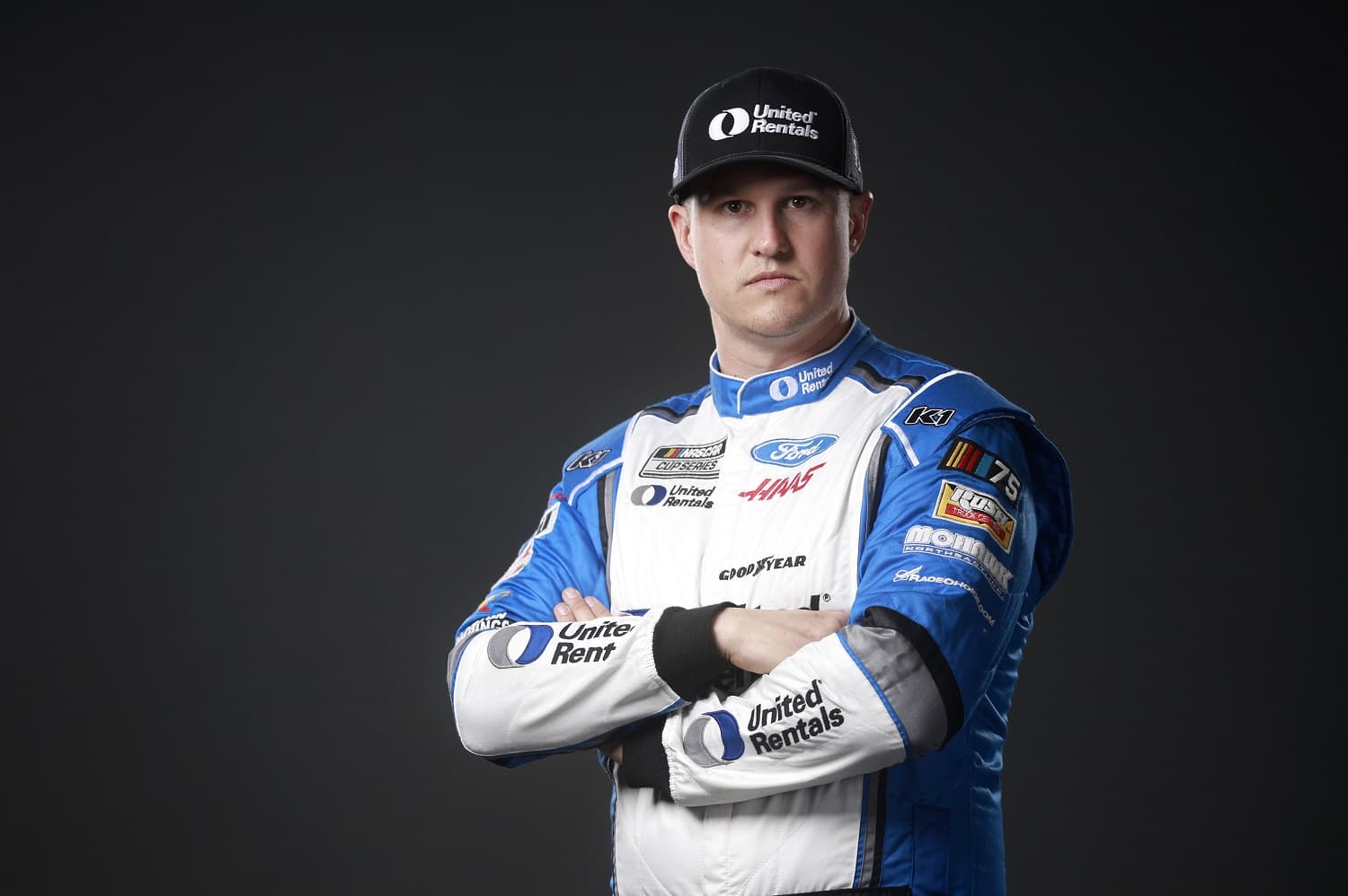 NASCAR driver Ryan Preece poses for a photo during NASCAR Production Days at Daytona International Speedway on Feb. 16, 2023.