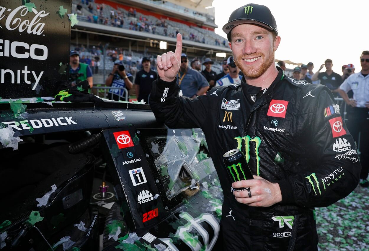 Tyler Reddick at the Circuit of the Americas