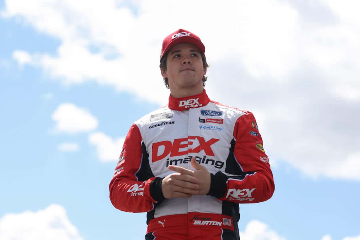 Harrison Burton at Dover International Speedway.